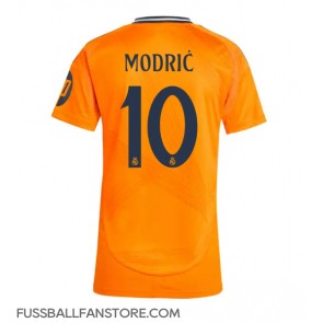 Real Madrid Luka Modric #10 Replik Auswärtstrikot Damen 2024-25 Kurzarm